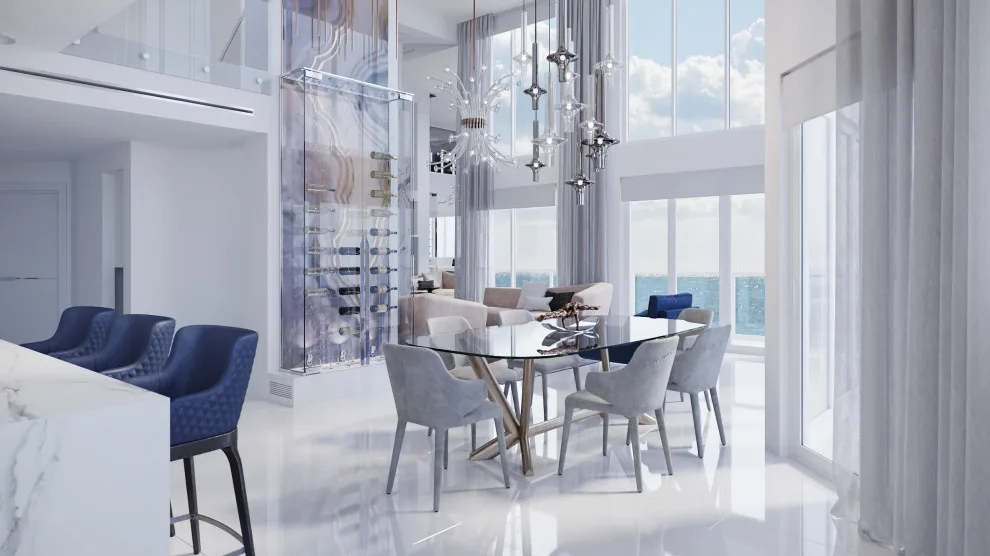 Stunning Penthouse, Chic Coastal Miami Design by Paradise City - Photo 2