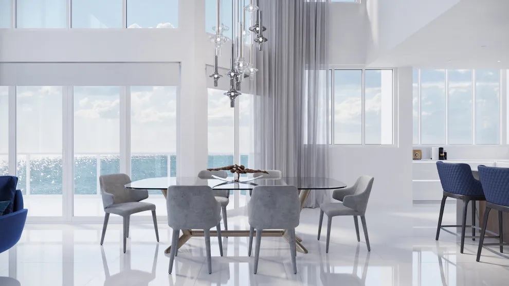 Stunning Penthouse, Chic Coastal Miami Design by Paradise City - Photo 5