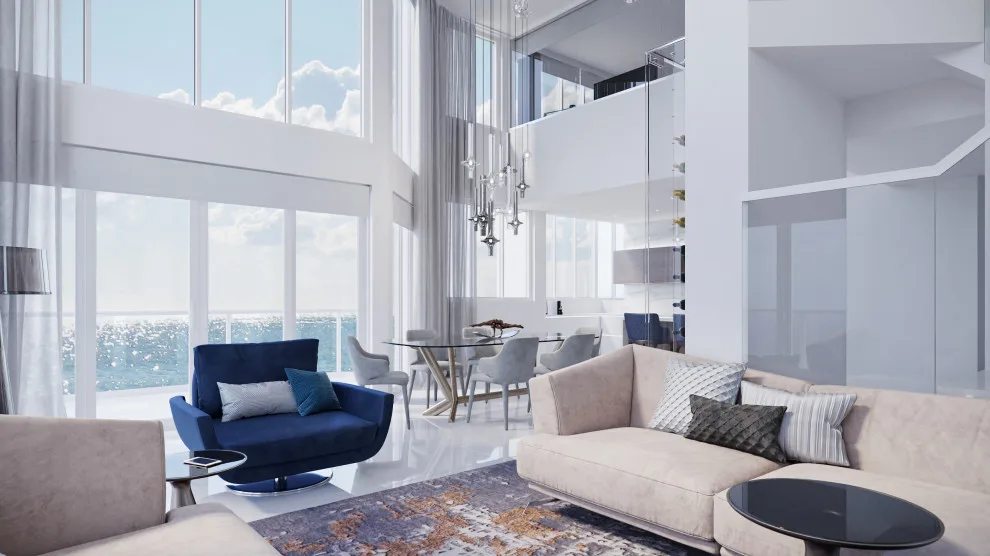 Stunning Penthouse, Chic Coastal Miami Design by Paradise City - Photo 7