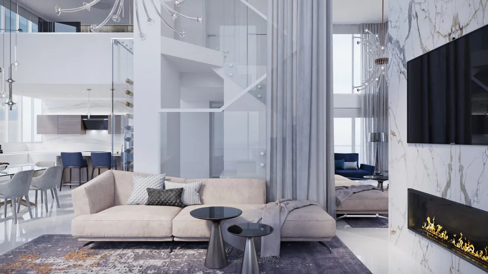 Stunning Penthouse, Chic Coastal Miami Design by Paradise City - Photo 4