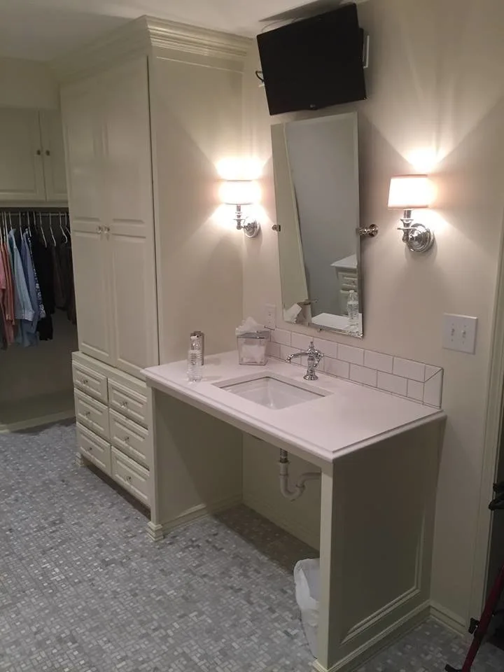 Accessible whole house renovation featuring a zero-entry shower by Gordon Designed Homes, LLC - Photo 4