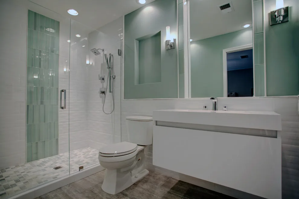 Oak Tree Bathroom Transformation by Leigh Lusk Interiors - Photo 2