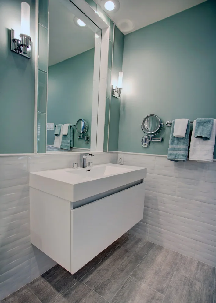 Oak Tree Bathroom Transformation by Leigh Lusk Interiors - Photo 3
