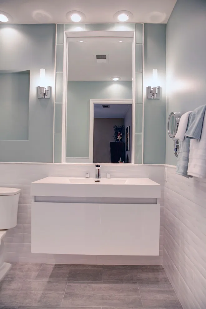 Oak Tree Bathroom Transformation by Leigh Lusk Interiors - Photo 5