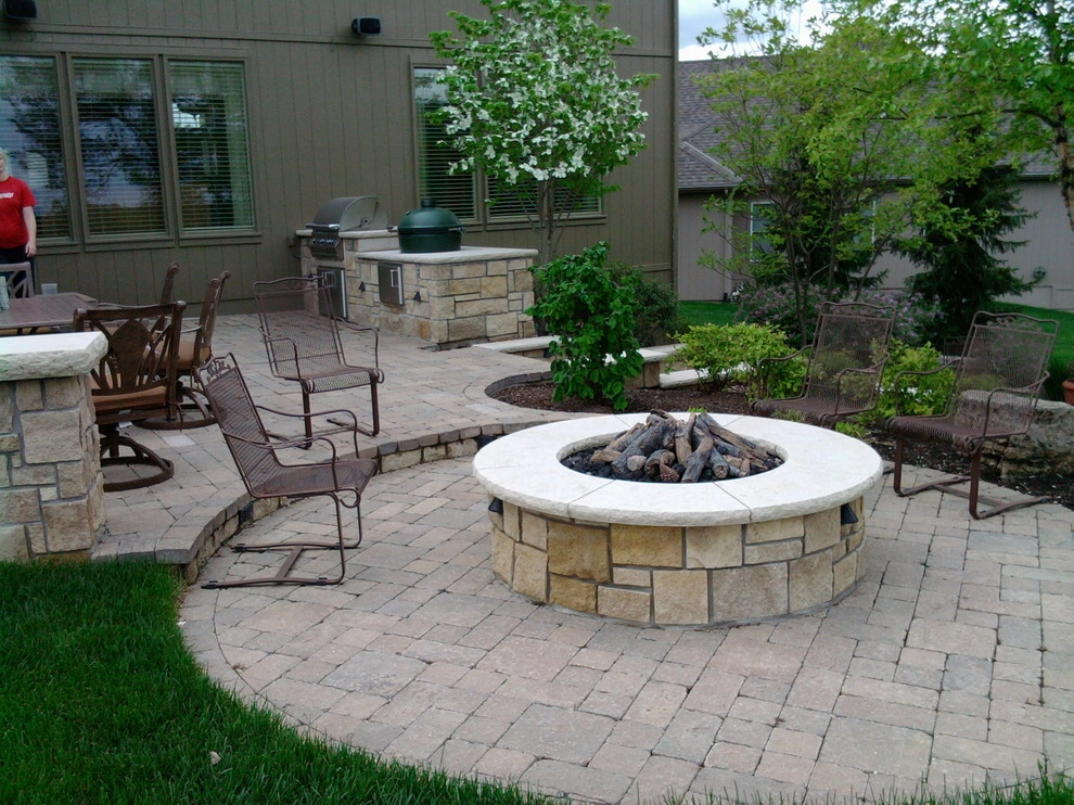 Outdoor Fireplaces, Fire Pits and Fire Features by Maverick Landscaping, Porch And Patio - Photo 17