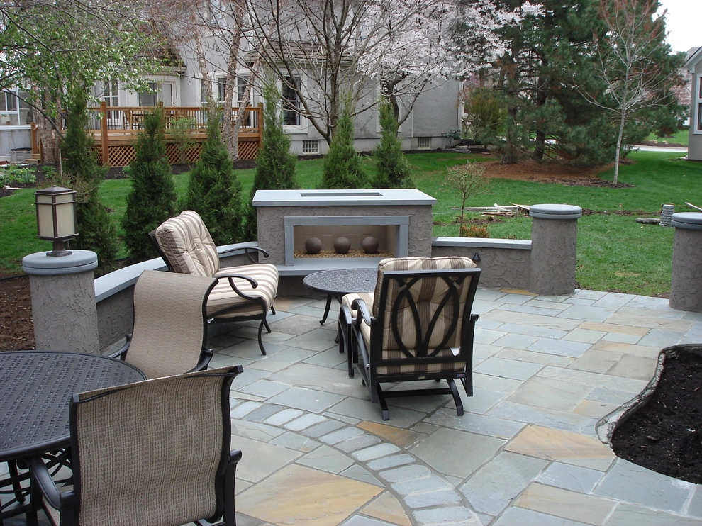 Outdoor Fireplaces, Fire Pits and Fire Features by Maverick Landscaping, Porch And Patio - Photo 24