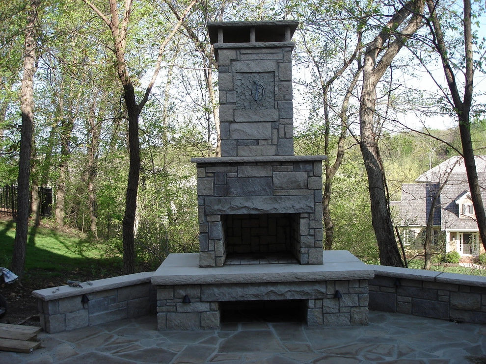 Outdoor Fireplaces, Fire Pits and Fire Features by Maverick Landscaping, Porch And Patio - Photo 8