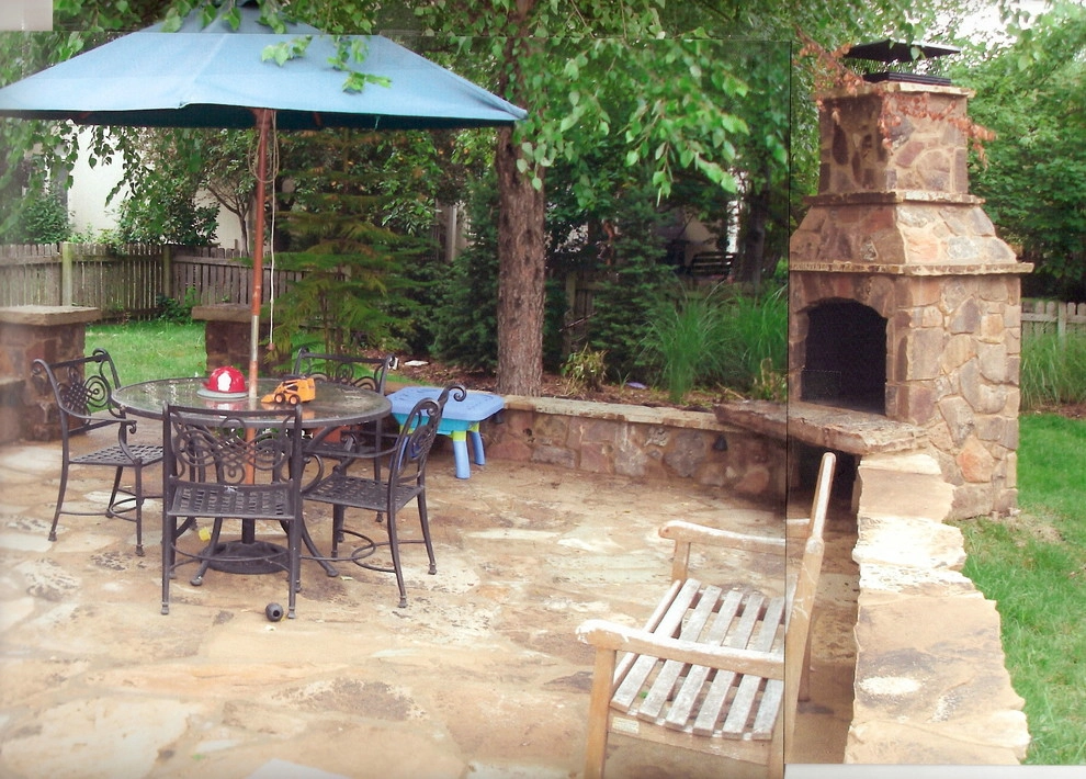 Outdoor Fireplaces, Fire Pits and Fire Features by Maverick Landscaping, Porch And Patio - Photo 19