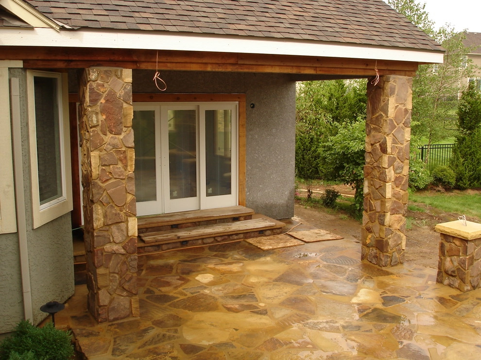 Outdoor Fireplaces, Fire Pits and Fire Features by Maverick Landscaping, Porch And Patio - Photo 18