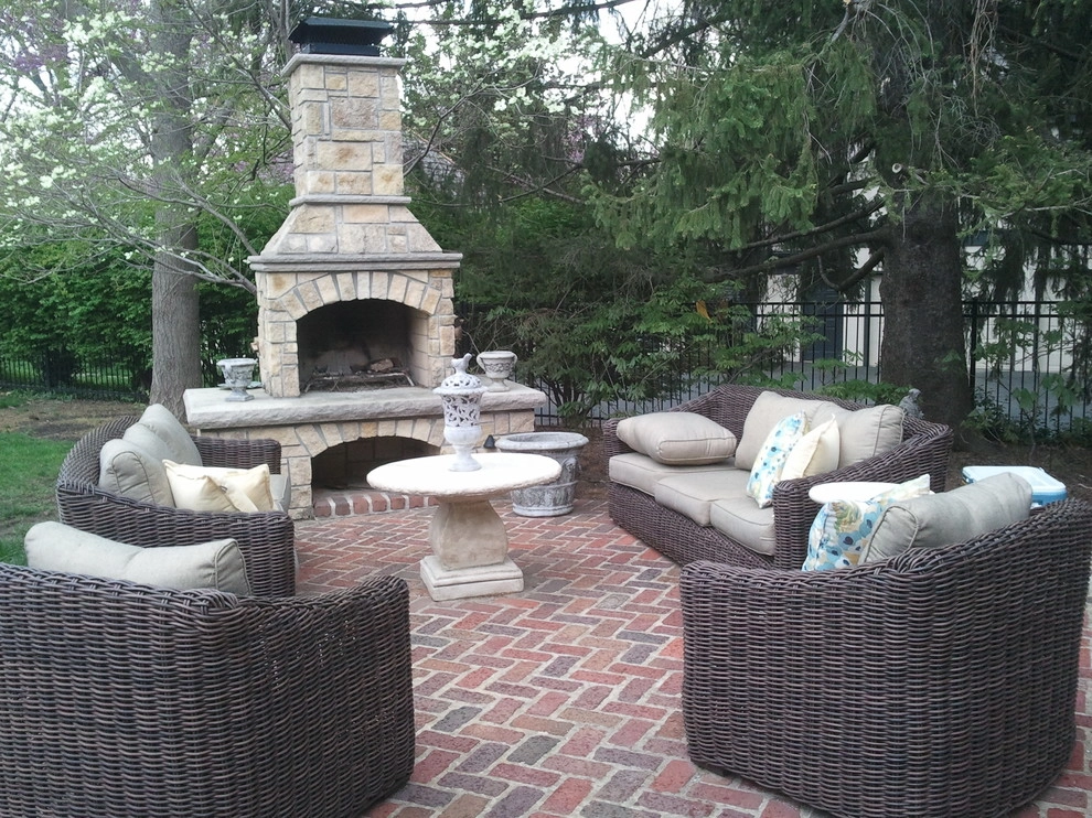 Outdoor Fireplaces, Fire Pits and Fire Features by Maverick Landscaping, Porch And Patio - Photo 16