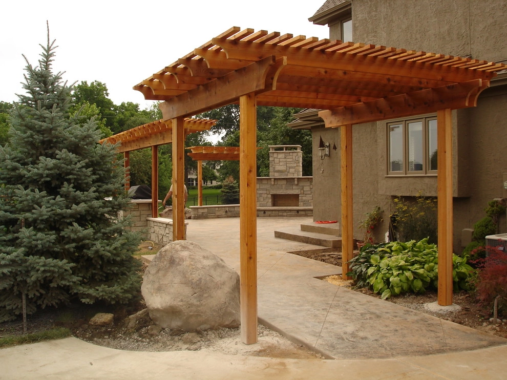 Outdoor Fireplaces, Fire Pits and Fire Features by Maverick Landscaping, Porch And Patio - Photo 21