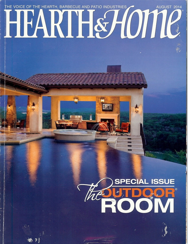 Hearth and Home Magazine Feature Aug 2014 by Maverick Landscaping, Porch And Patio - Photo 2