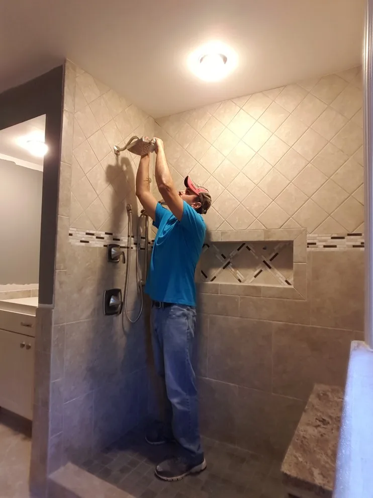 Elegant Main Bathroom by CC&J Designs. LLC - Photo 13