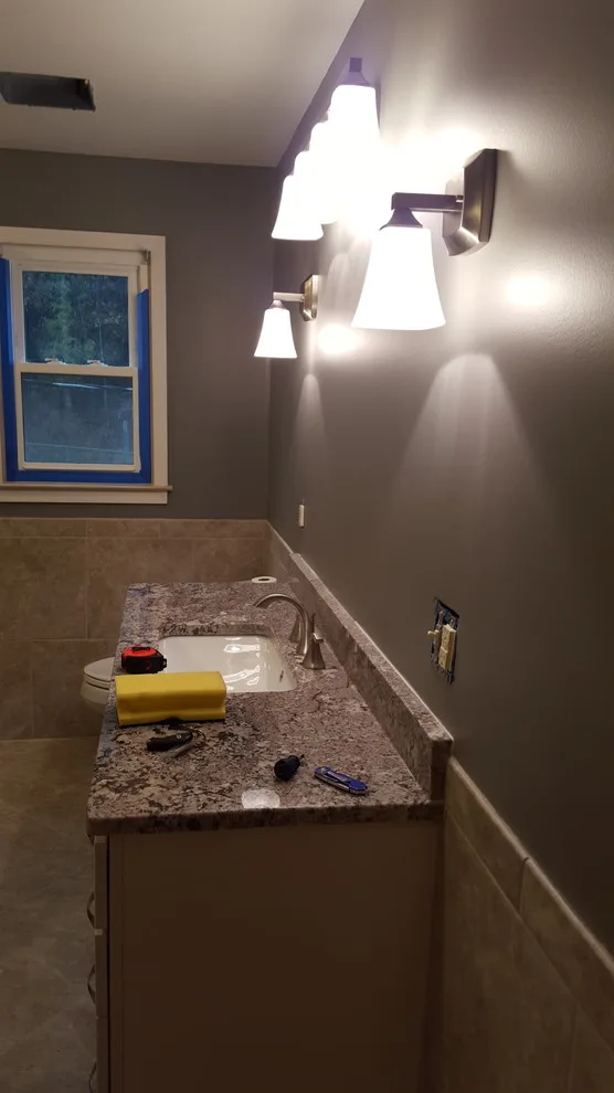 Elegant Main Bathroom by CC&J Designs. LLC - Photo 22