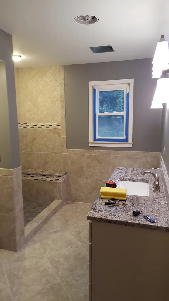 Elegant Main Bathroom by CC&J Designs. LLC - Photo 24