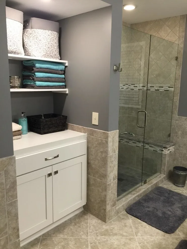 Elegant Main Bathroom by CC&J Designs. LLC - Photo 18
