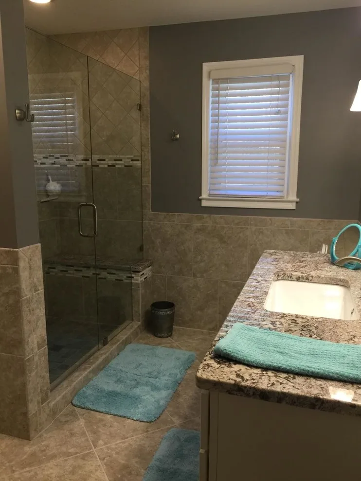 Elegant Main Bathroom by CC&J Designs. LLC - Photo 23