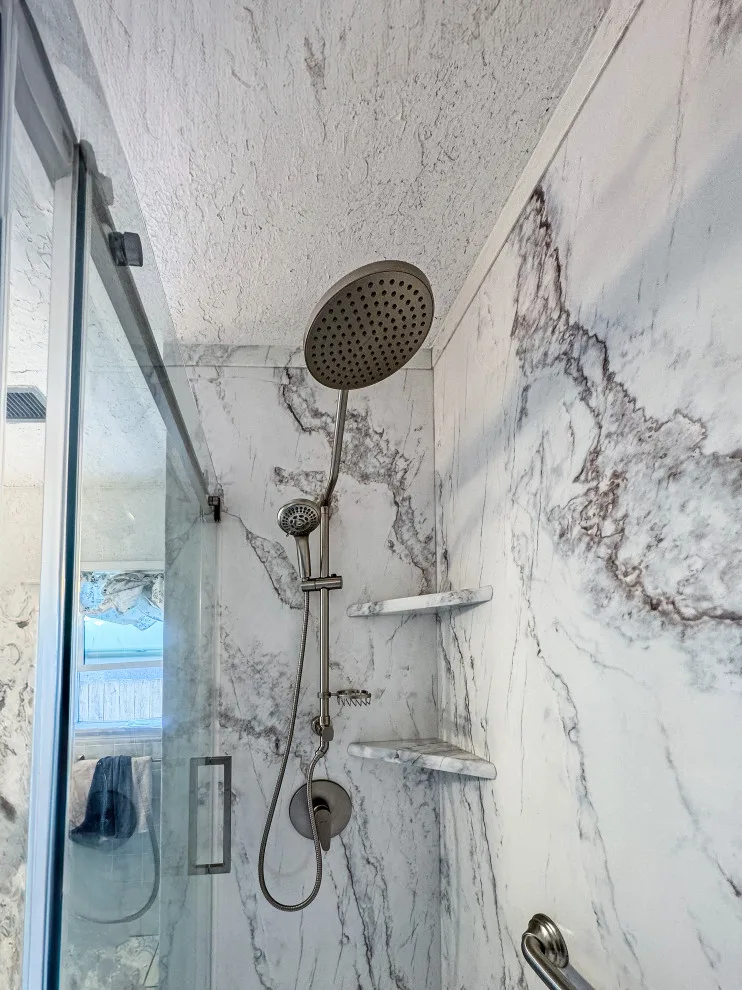 Bellflower Bathroom Wet Zone Renovation by American Home Remodeling - Photo 6