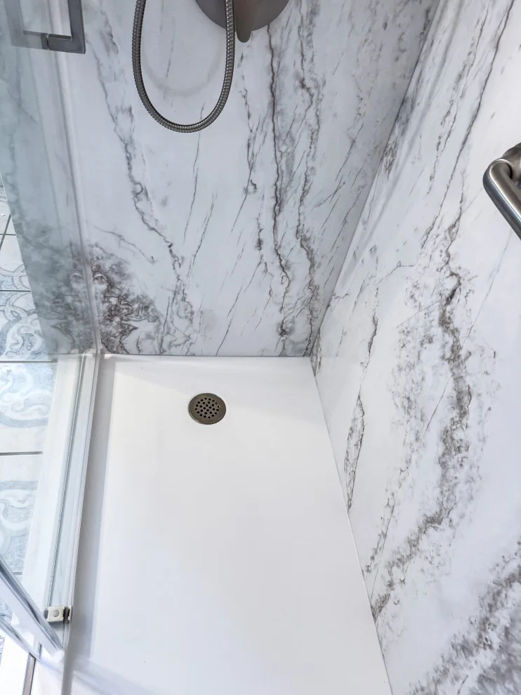 Bellflower Bathroom Wet Zone Renovation by American Home Remodeling - Photo 4