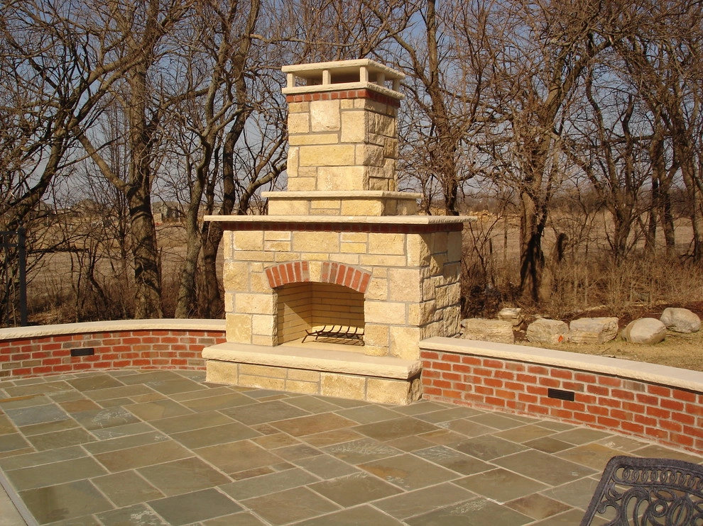 Outdoor Fireplaces, Fire Pits and Fire Features by Maverick Landscaping, Porch And Patio - Photo 6