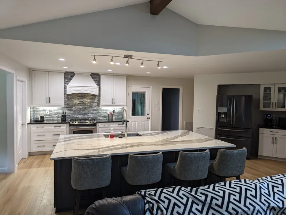 Belmont NC Kitchen Renovation Featuring Large Island by 7 Day Kitchens - Photo 5