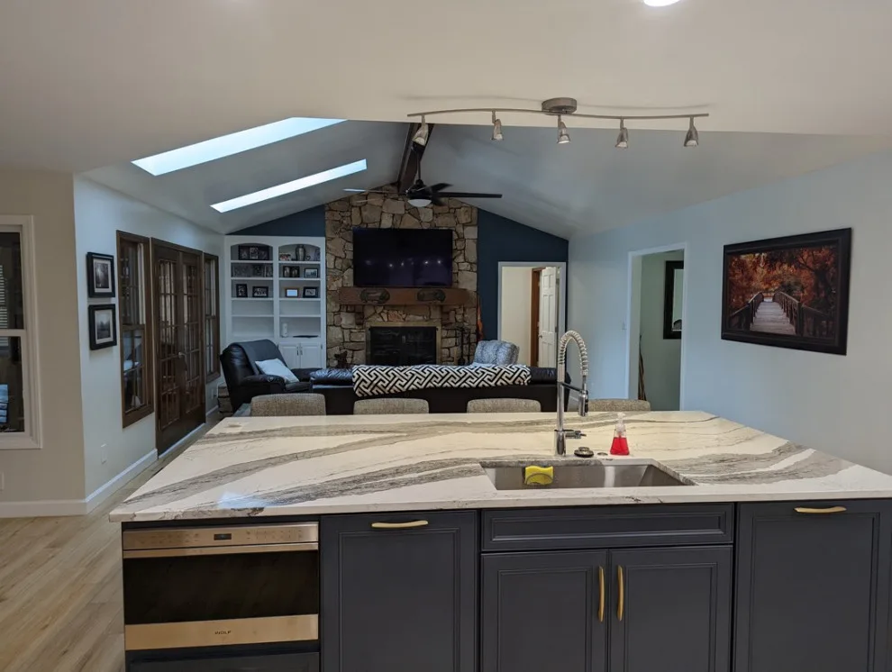 Belmont NC Kitchen Renovation Featuring Large Island by 7 Day Kitchens - Photo 4