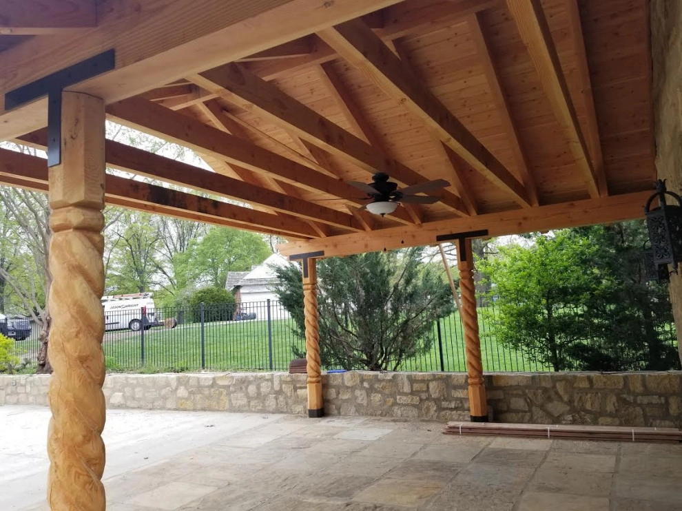 Thompson Project by Maverick Landscaping, Porch And Patio - Photo 3