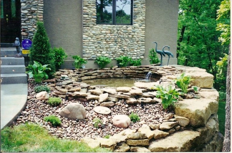 Water Fountains by Maverick Landscaping, Porch And Patio - Photo 6