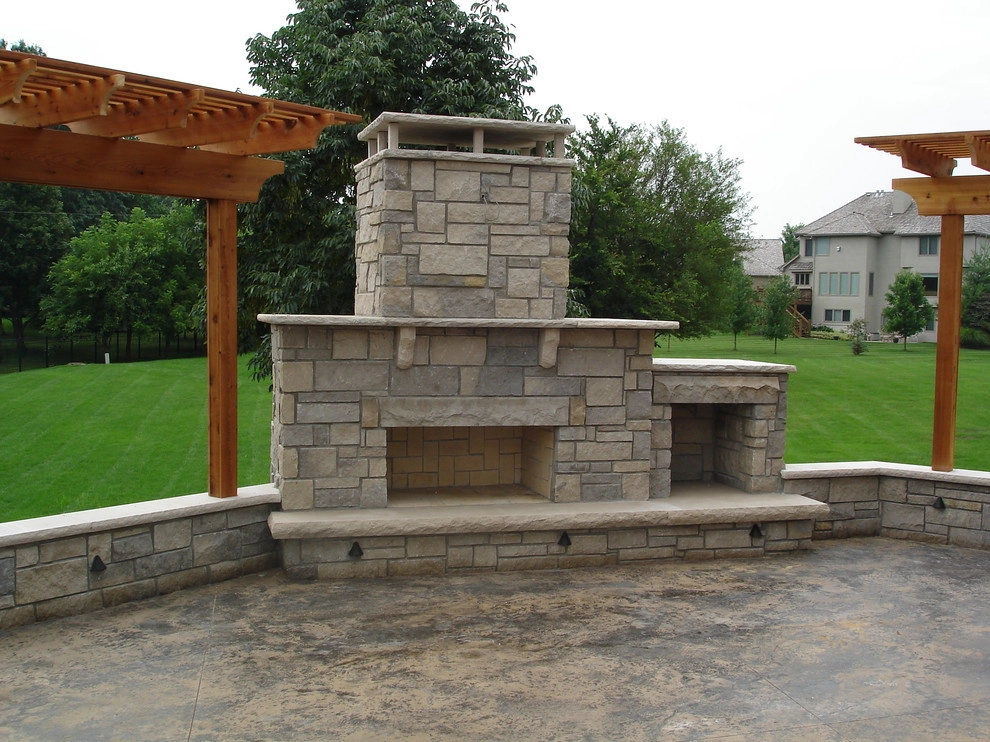 Outdoor Fireplaces, Fire Pits and Fire Features by Maverick Landscaping, Porch And Patio - Photo 20