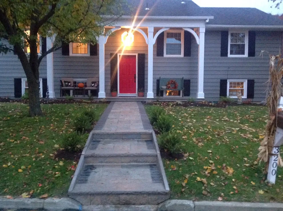 Binghamton Veranda and Pathway by Mark Frateschi Design Build - Photo 4
