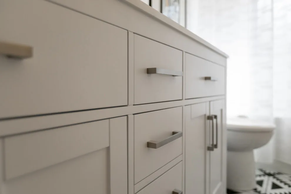 Monochrome Bathroom Renovation by NextGen Remodeling LLC - Photo 6