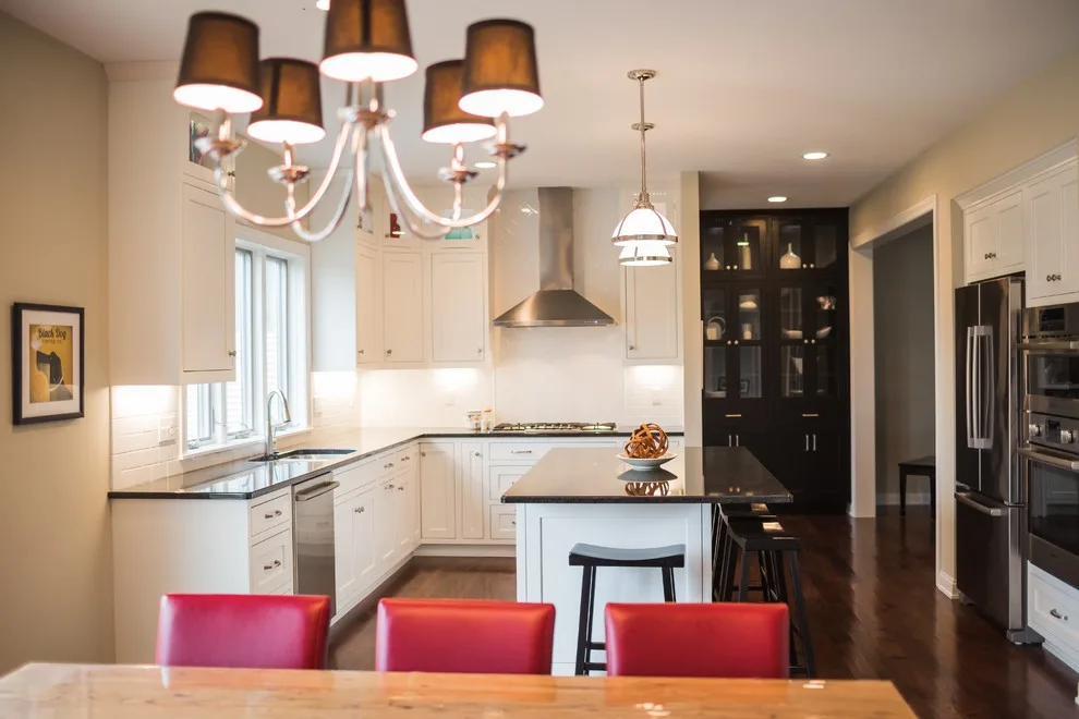 Monochrome Kitchen with a Twist by Stier Construction Inc. - Photo 3