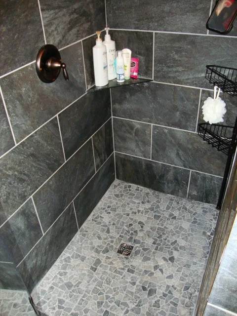 Updated and Expanded Small Corner Shower by Fix Spokane - Photo 2