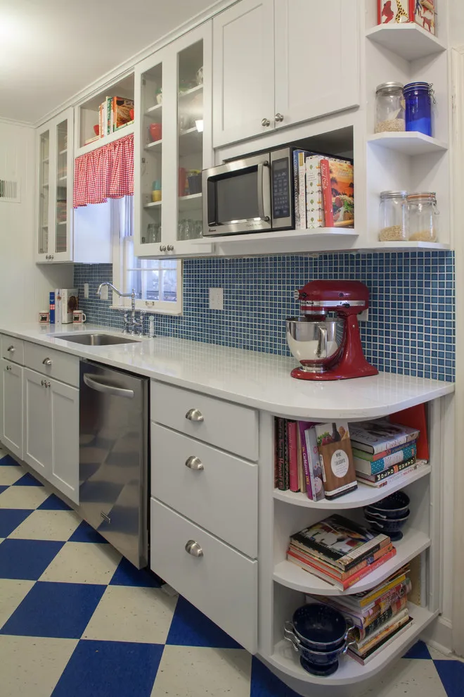 1950s Classic-Style Bungalow Galley Kitchen by Mission Kitchen & Bath - Photo 3