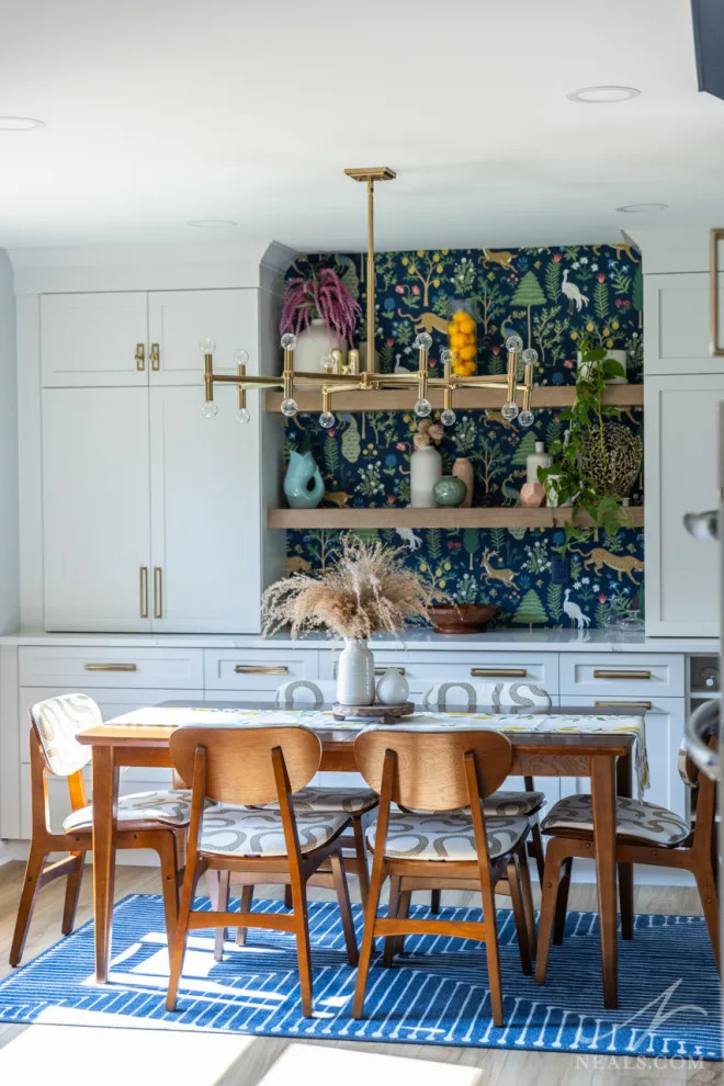 West Chester Transitional Kitchen in Blue and White by Neal's Design Remodel - Photo 3