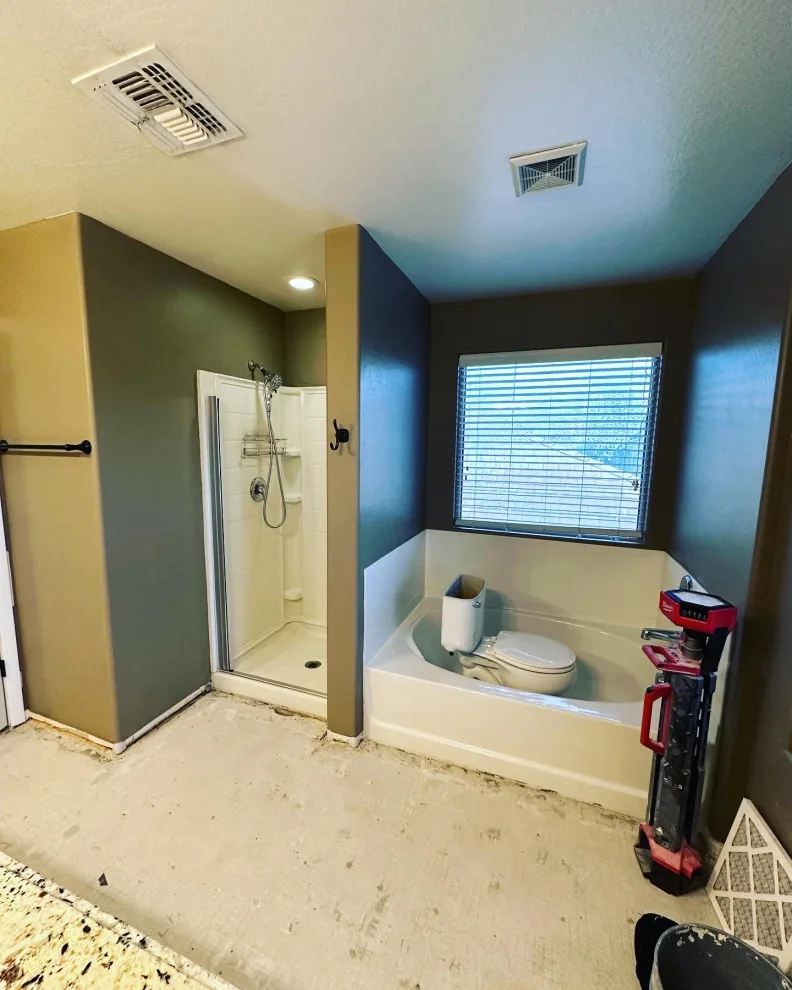 Azure Restroom by Rhapsody Remodeling And Design Llc - Photo 2