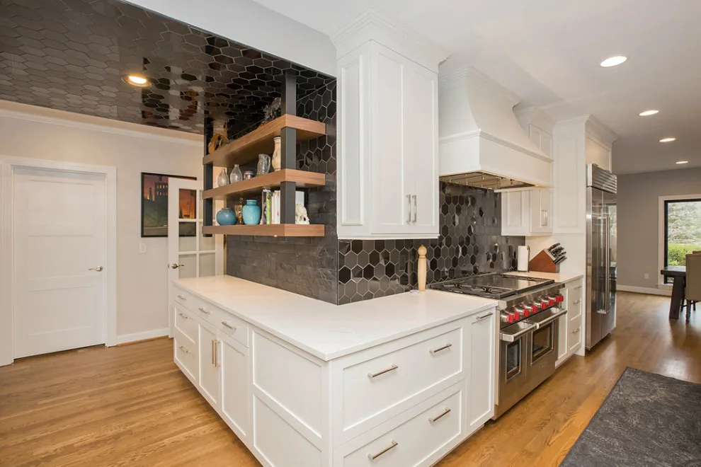 Striking Transitional Kitchen in Indian Hill by Neal's Design Remodel - Photo 12