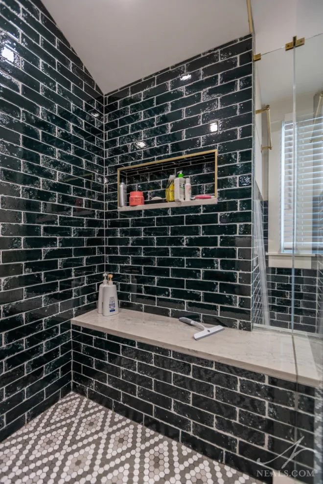 Striking Transitional Master Bath by Neal's Design Remodel - Photo 3