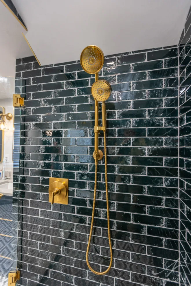 Striking Transitional Master Bath by Neal's Design Remodel - Photo 10