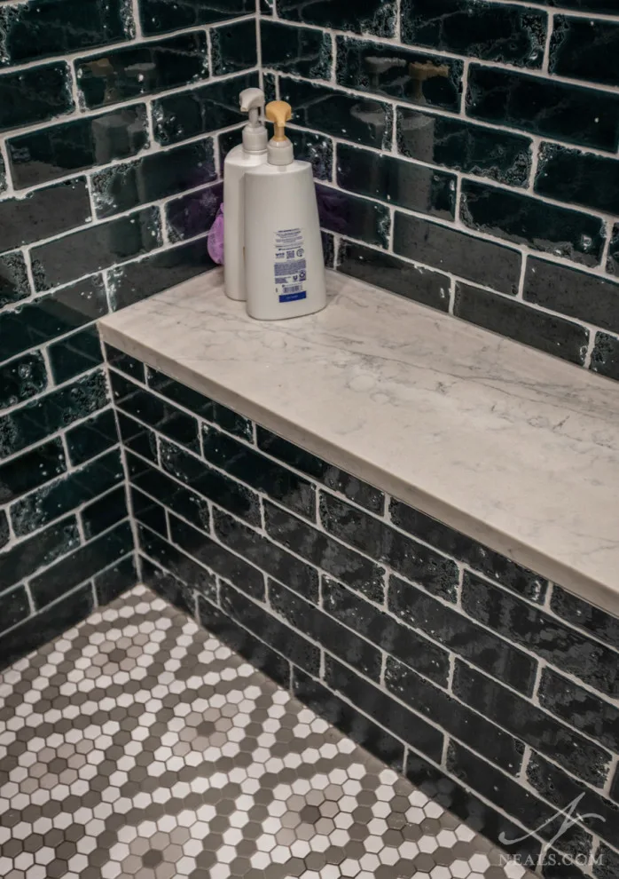 Striking Transitional Master Bath by Neal's Design Remodel - Photo 8