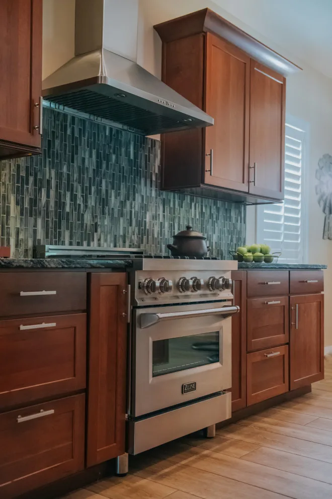 Bone Kitchen Renovation and Fireplace by Griffin Customs, LLC - Photo 6