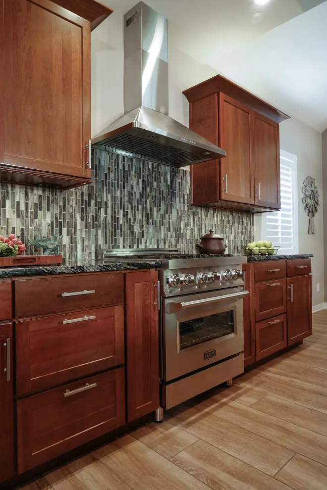 Bone Kitchen Renovation and Fireplace by Griffin Customs, LLC - Photo 16