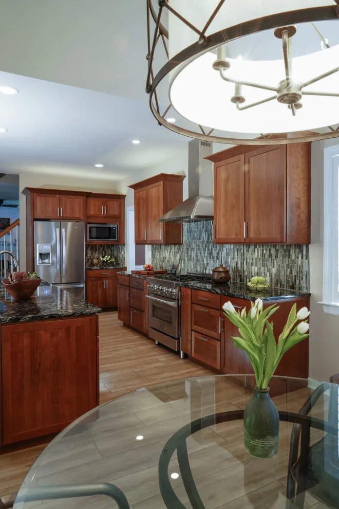 Bone Kitchen Renovation and Fireplace by Griffin Customs, LLC - Photo 4