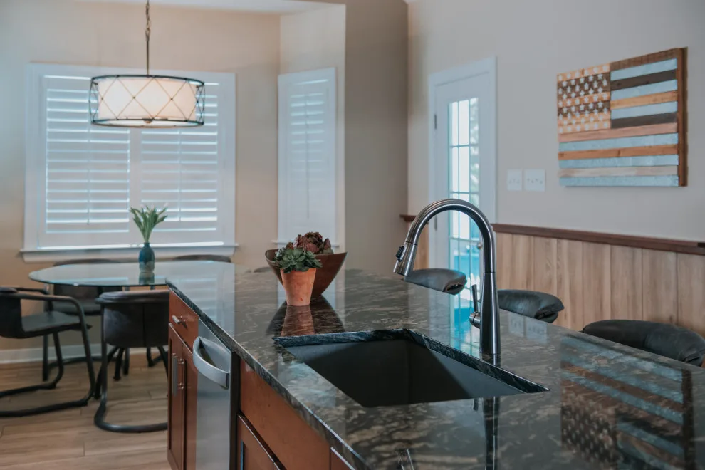Bone Kitchen Renovation and Fireplace by Griffin Customs, LLC - Photo 21