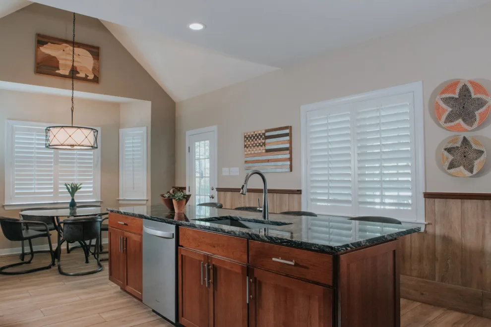 Bone Kitchen Renovation and Fireplace by Griffin Customs, LLC - Photo 12