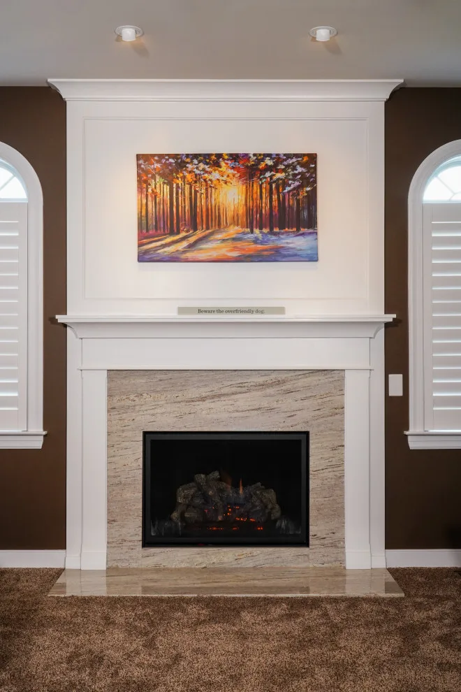 Bone Kitchen Renovation and Fireplace by Griffin Customs, LLC - Photo 7