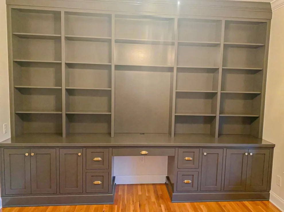 Library Furniture and Workspaces by Hergon Cabinets LLC - Photo 4