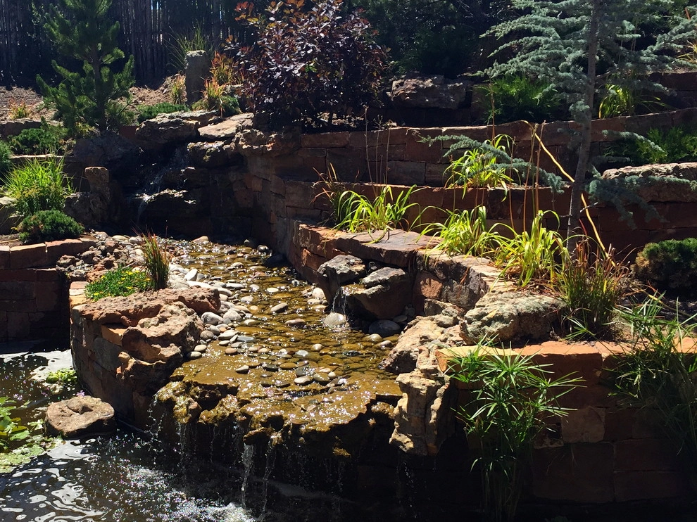 Tesuque hillside terrace by McCumber Fine Gardens - Photo 2