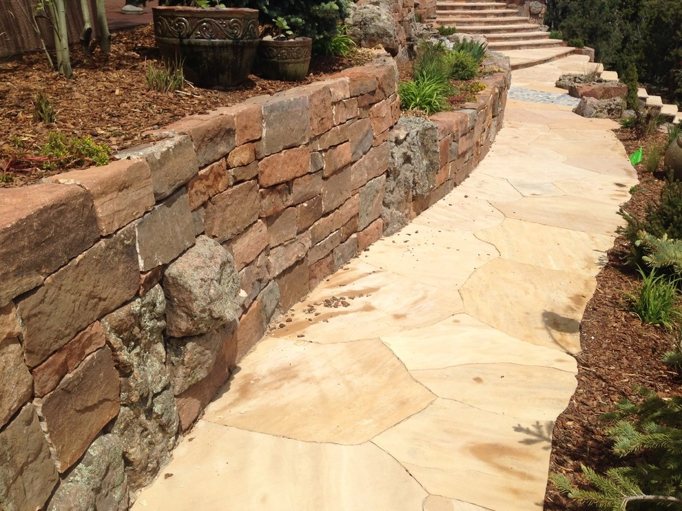 Tesuque hillside terrace by McCumber Fine Gardens - Photo 12
