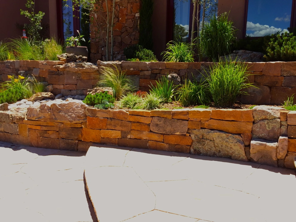 Tesuque hillside terrace by McCumber Fine Gardens - Photo 13
